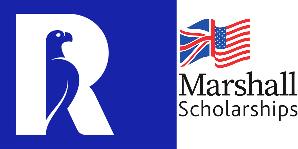 Rhodes and Marshall Scholarships logos